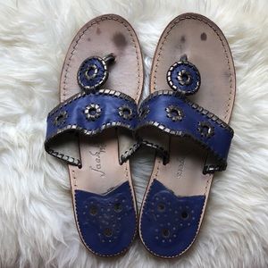 Blue Jack Rogers size 8